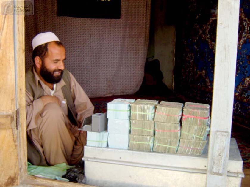 Man Counting Money